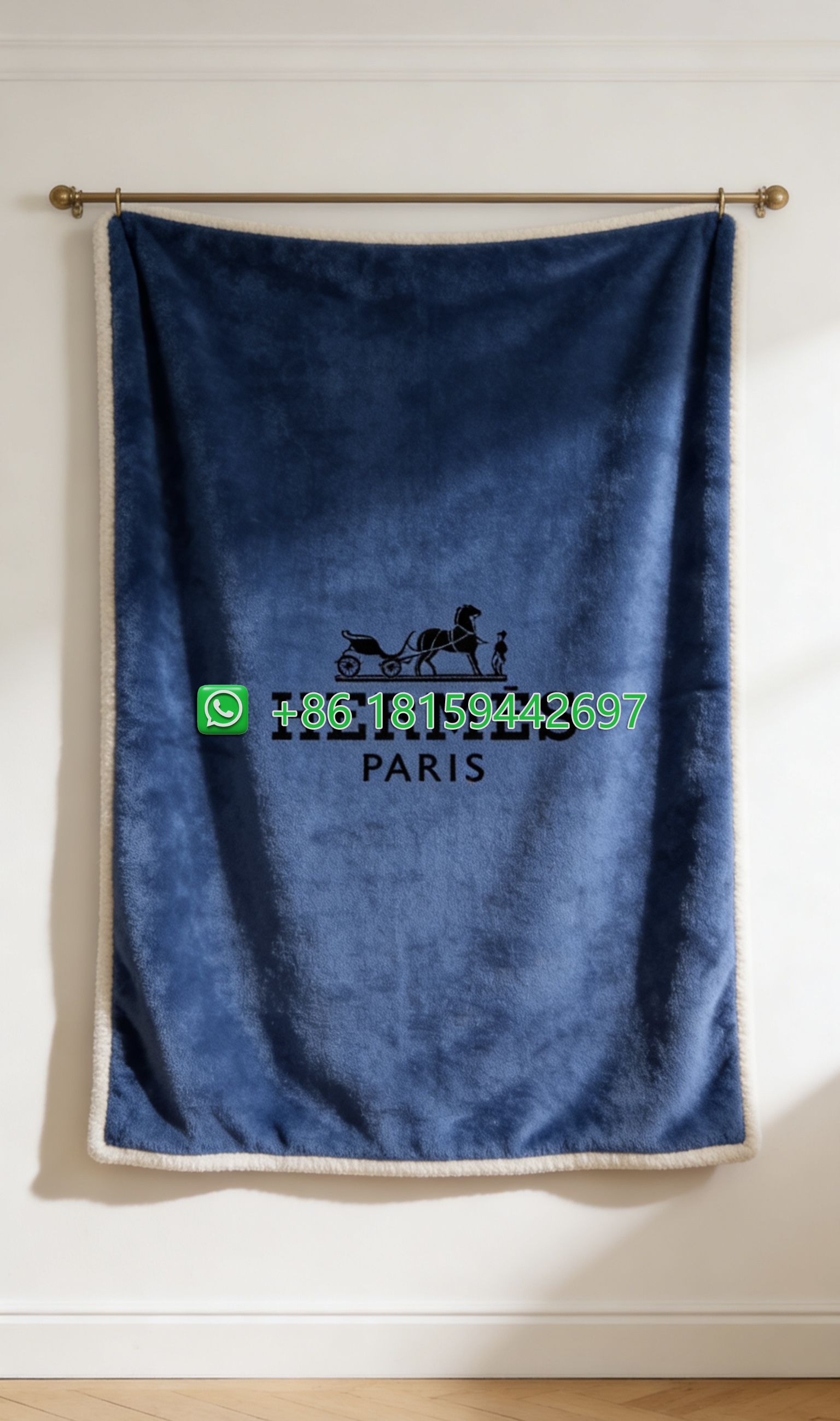 Hermes Throw Blankets